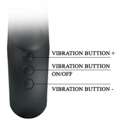 Pretty Love Vibromasseur Ansel Pretty Love 16cm Noir